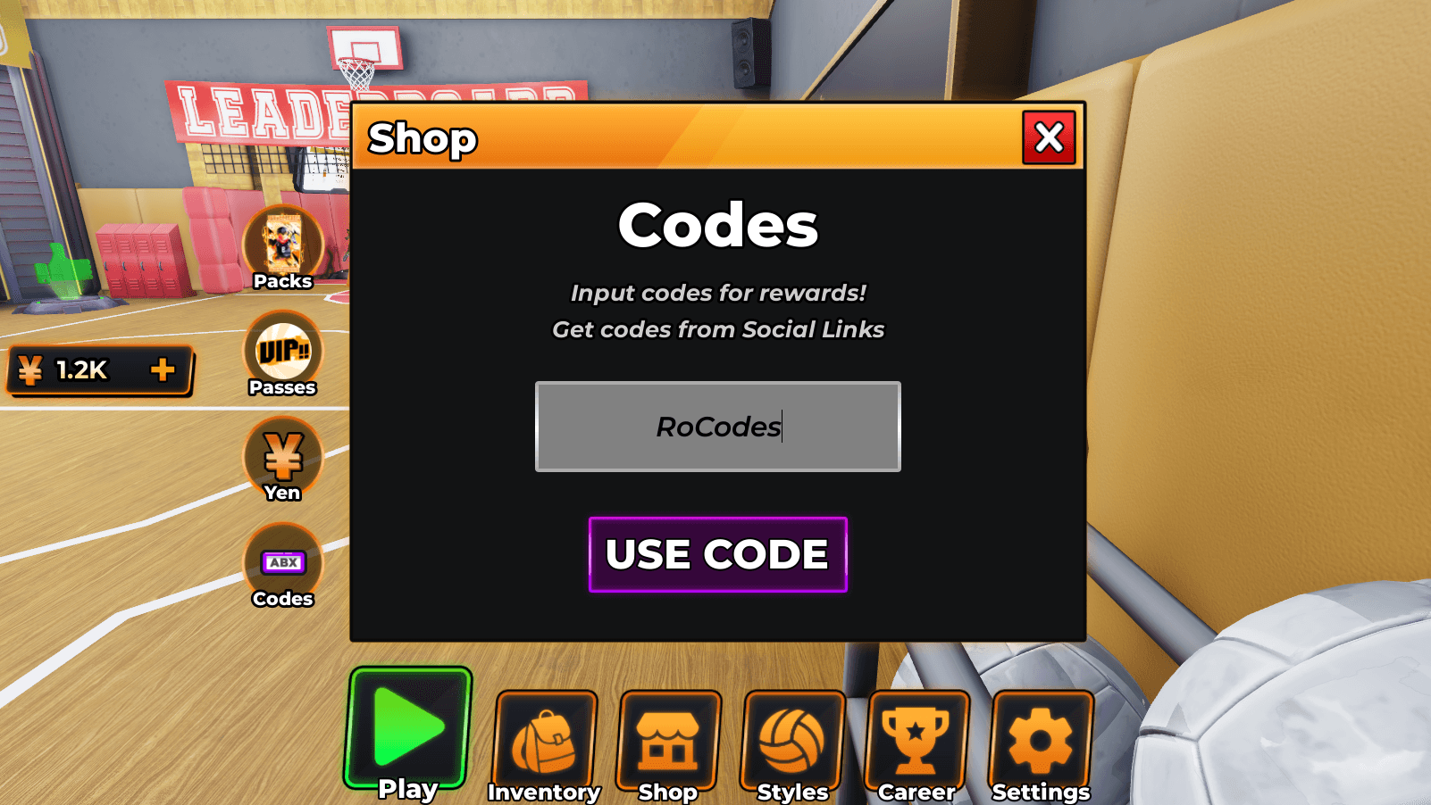 Volleyball Legends Codes February 2026 RoCodes 1218 Roblox Haikyuu Legends Codes Redeem 